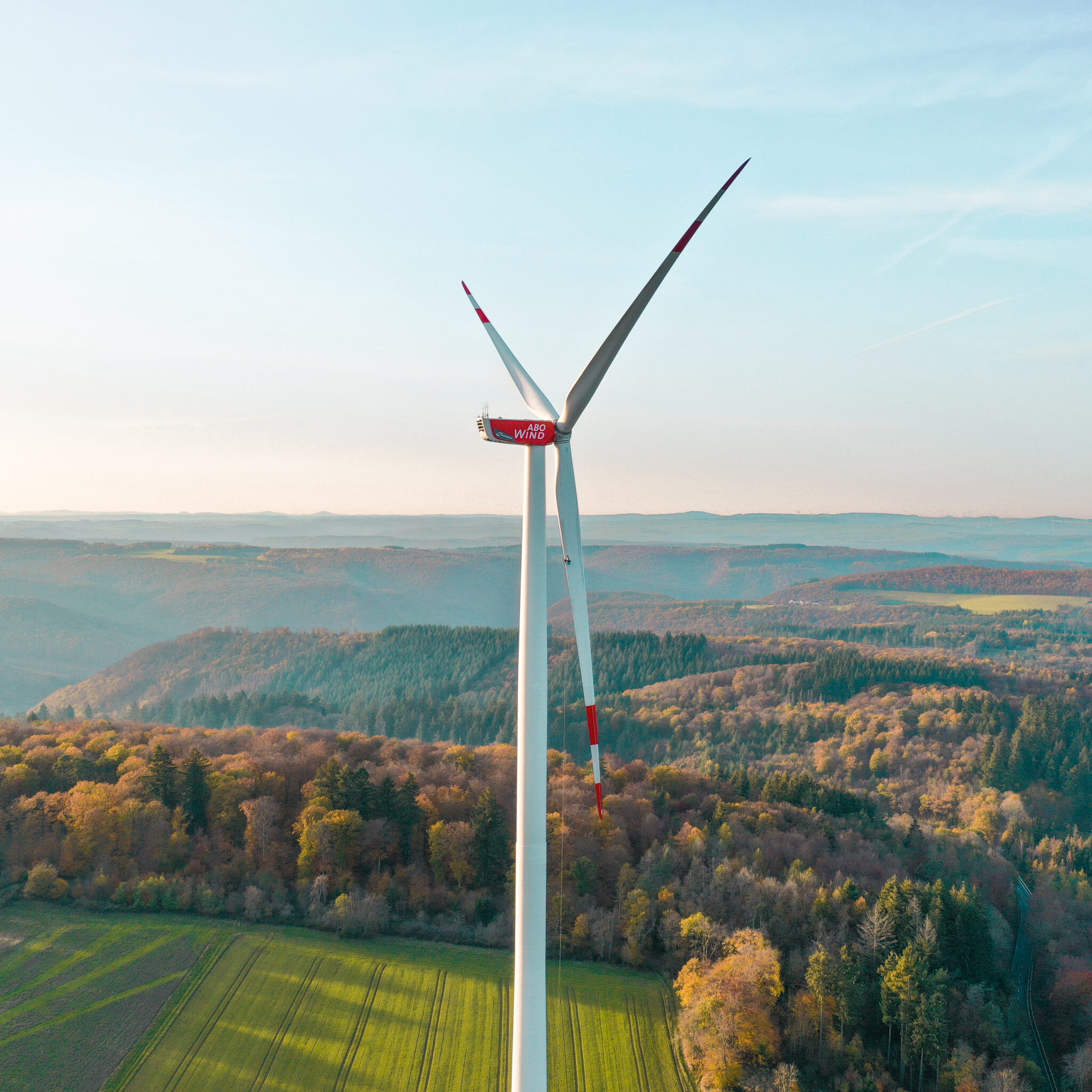 Windkraftrad - Seilzugangstechnik Neugebauer